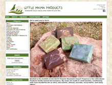 Tablet Screenshot of littlemamaproducts.com